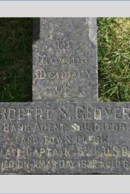 R S Glover Gravestone at Girthon